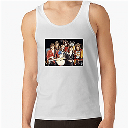 Arena Rock Pioneers Heart Band Tank Tops