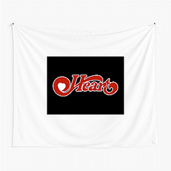 Iconic American Band Heart Band Tapestries