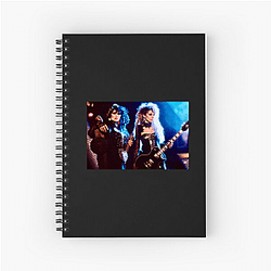 Timeless Rock Icons Heart Band Notebook