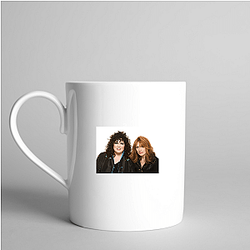 Women Of Rock Heart Band Mugs