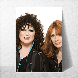 Women Of Rock Heart Band Posters