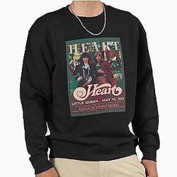 Heart Little Queen Vintage Pullover Sweatshirt