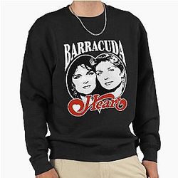 Heart Band Pullover Sweatshirt