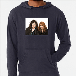 Women Of Rock Heart Band Hoodies