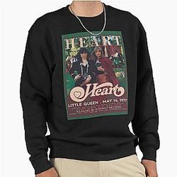 Heart Little Queen Vintage Pullover Sweatshirt