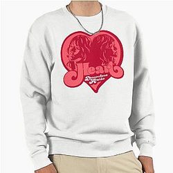 Heart Band Dreamboat Annie Pullover Sweatshirt becomes 
Heart Dreamboat Annie Sweatshirt