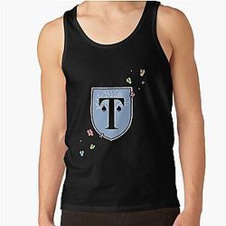 Heartstopper Truham Grammar School Leaves Logo   Tank Top RB2707