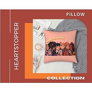 Heartstopper Throw Pillow