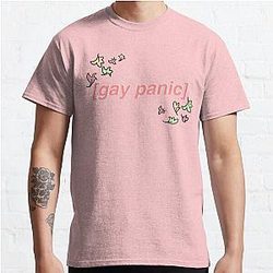[Gay Panic] - Heartstopper With Leaves Classic T-Shirt RB2707