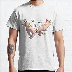 Heartstopper hands with leaves and speechbubble "Hi" Classic T-Shirt RB2707