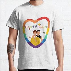Heartstopper Leaves From Case Fanfic Sweater Elle and Tao Classic T-Shirt RB2707