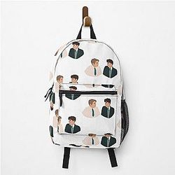Heartstopper Nick Nelson and Charlie Spring in class design Backpack RB2707