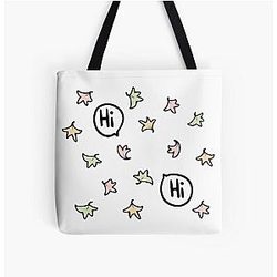 Heartstopper - Charlie and Nick - Hi All Over Print Tote Bag RB2707