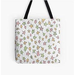 Heartstopper Leaves based design for Heartstopper fans. Leaves design. All Over Print Tote Bag RB2707