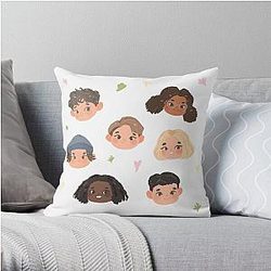 HEARTSTOPPER SQUAD  Throw Pillow RB2707