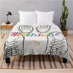 heartstopper, nick and charlie shoes Throw Blanket RB2707
