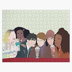 heartstopper gang minimal Jigsaw Puzzle RB2707