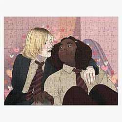 TaraDarcy heartstopper bandroom redraw (w/ bg) Jigsaw Puzzle RB2707