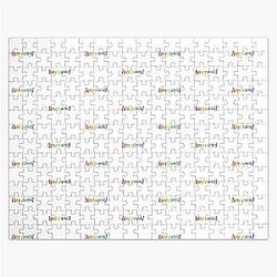 Heartstopper Gay Panic rainbow colors Jigsaw Puzzle RB2707