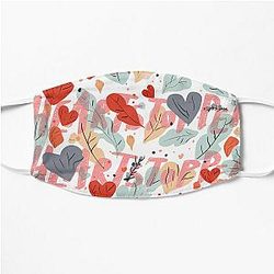 Netflix Heartstopper Leaves Pattern Flat Mask RB2707