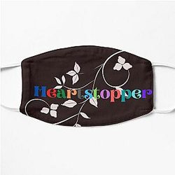 Cute Heartstopper Design Flat Mask RB2707