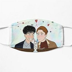 Heartstopper Fanart Flat Mask RB2707