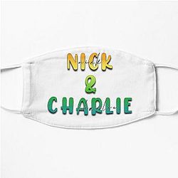 Heartstopper Stickers Nick and Charlie Narlie Rainbow Flat Mask RB2707