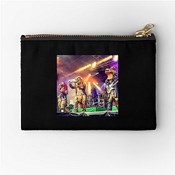Kid-Friendly Metal Heavysaurus Zipper Pouches