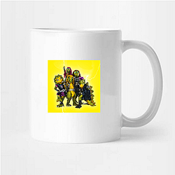 Heavy Riffs Fun Heavysaurus Mugs