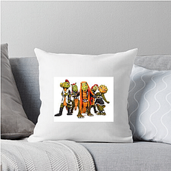 Family Rock Show Heavysaurus Pillows Cover