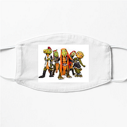 Family Rock Show Heavysaurus Face Masks