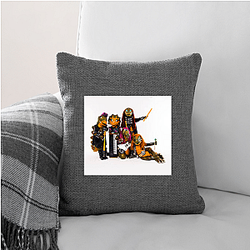 Prehistoric Rock Stars Heavysaurus Pillows Cover
