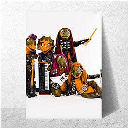 Prehistoric Rock Stars Heavysaurus Posters