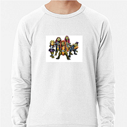 Dino Headbanging Vibes Heavysaurus Sweatshirts