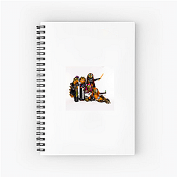 Prehistoric Rock Stars Heavysaurus Notebook
