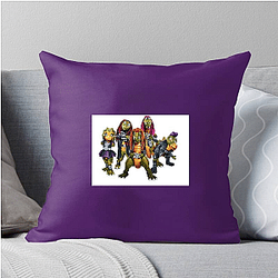 Dino Headbanging Vibes Heavysaurus Pillows Cover