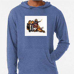 Prehistoric Rock Stars Heavysaurus Hoodies
