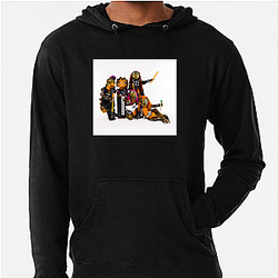 Prehistoric Rock Stars Heavysaurus Hoodies