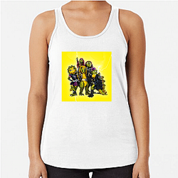 Heavy Riffs Fun Heavysaurus Tank Tops