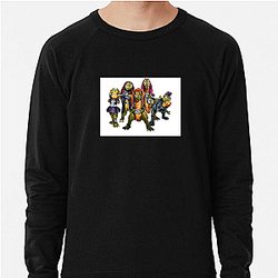 Dino Headbanging Vibes Heavysaurus Sweatshirts