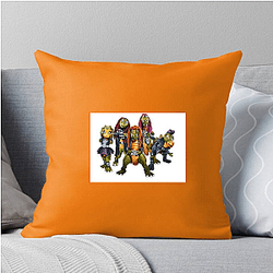 Dino Headbanging Vibes Heavysaurus Pillows Cover