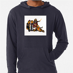 Prehistoric Rock Stars Heavysaurus Hoodies