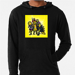 Heavy Riffs Fun Heavysaurus Hoodies