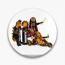 Prehistoric Rock Stars Heavysaurus Pins