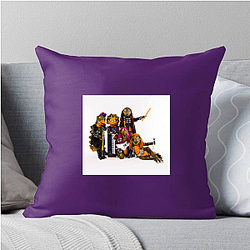 Prehistoric Rock Stars Heavysaurus Pillows Cover