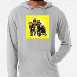 Heavy Riffs Fun Heavysaurus Hoodies