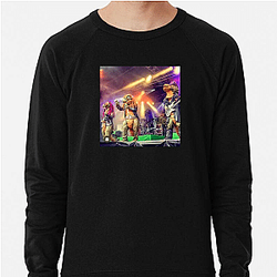 Kid-Friendly Metal Heavysaurus Sweatshirts