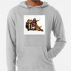 Prehistoric Rock Stars Heavysaurus Hoodies