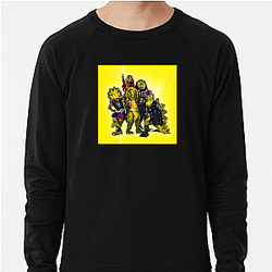 Heavy Riffs Fun Heavysaurus Sweatshirts