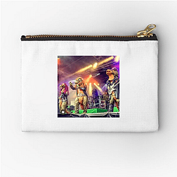 Kid-Friendly Metal Heavysaurus Zipper Pouches
